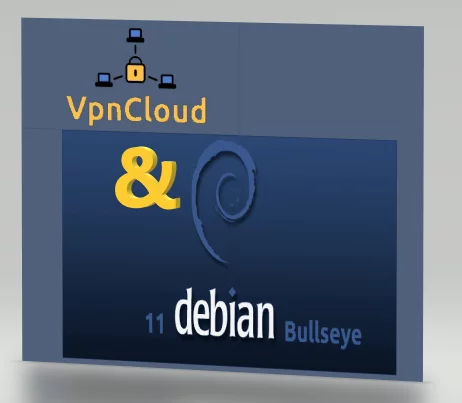 VPNCloud And Debian 11 Logo's